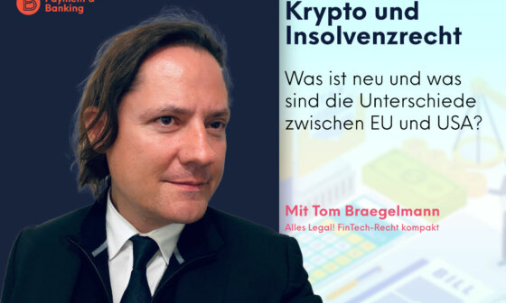 Krypto und Insolvenzrecht: Was ist neu und was sind die Unterschiede zwischen EU und USA? | ALLES LEGAL FinTech-Recht kompakt #80 | von Annerton Anwalt Tom Brägelmann