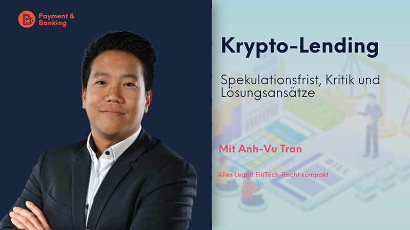 Krypto-Lending und die Spekulationsfrist | ALLES LEGAL - FinTech Recht kompakt #28
