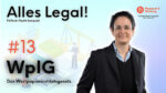 ALLES LEGAL - FinTech-Recht kompakt | Das Wertpapierinstitutsgesetz - WpIG |mit Dr. Anna L. Izzo-Wagner | PayTechLaw in Kooperation mit Payment & Banking